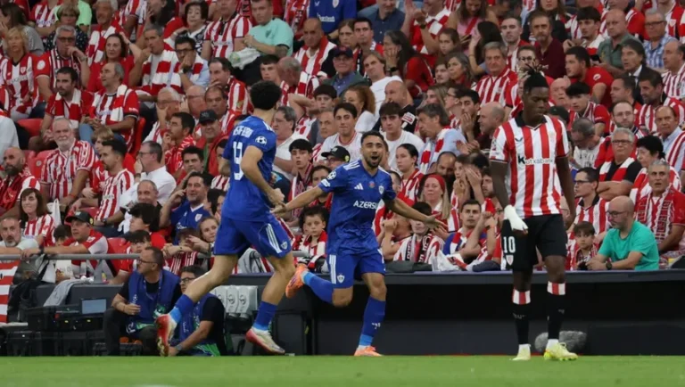 أتلتيك بلباو ينعش آماله الأوروبية بفوز مثير على قرة باغ