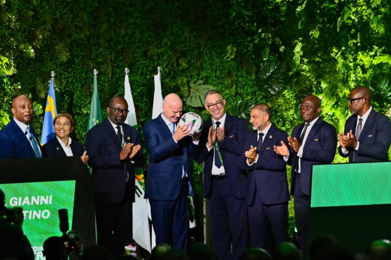 فوزي لقجع حاضر في المؤتمر 47 للكاف بكينشاسا