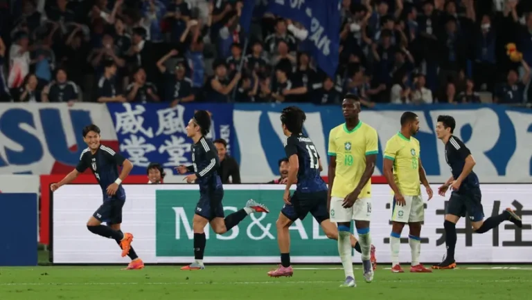 اليابان تفاجئ البرازيل بفوز تاريخي