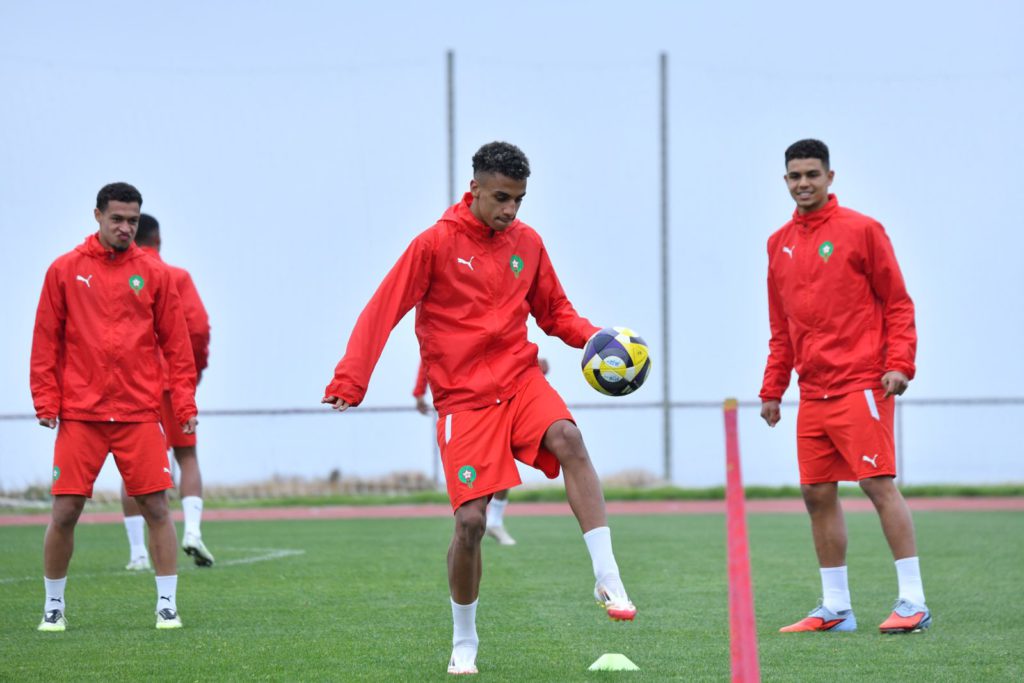 المنتخب الوطني المغربي ينهي تحضيراته لمواجهة المكسيك في مونديال الشباب