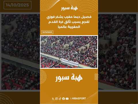 فصيل ديما مغرب يشكر فوزي لقجع بسبب تألق كرة القدم المغربية عالميا