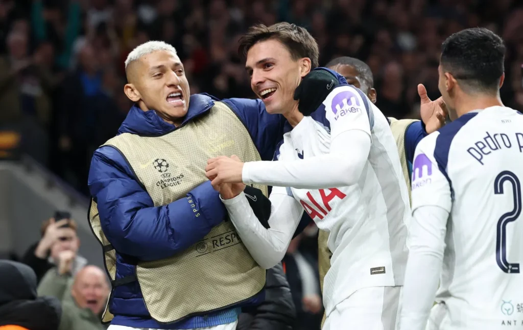 دوري أبطال أوروبا.. توتنهام يكتسح كوبنهاغن