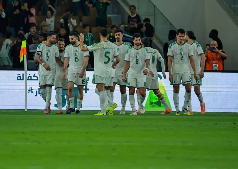 محرز وبلغالي يقودان الخضر لفوز جديد على السعودية