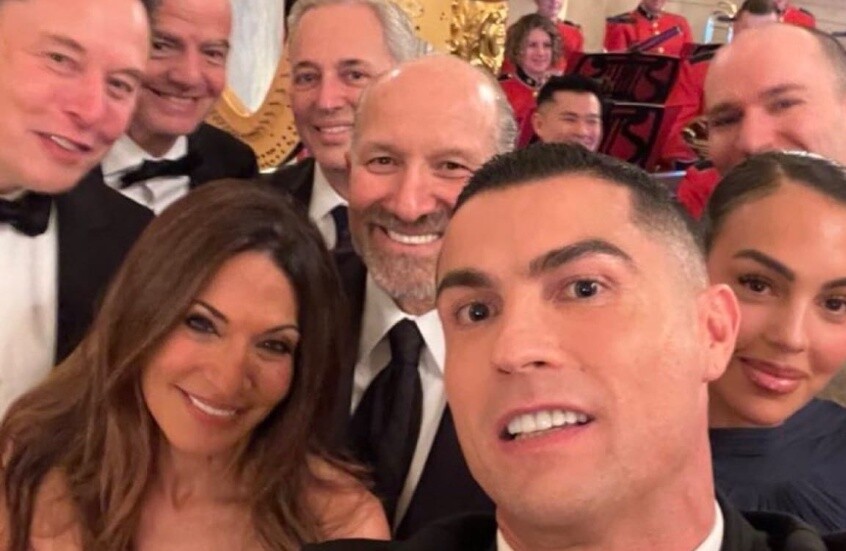 رونالدو البيت الأبيض