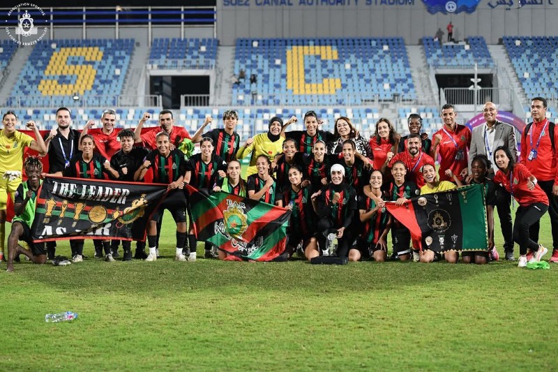 سيدات الجيش الملكي يتصدرن التشكيل المثالي لدوري أبطال إفريقيا للسيدات