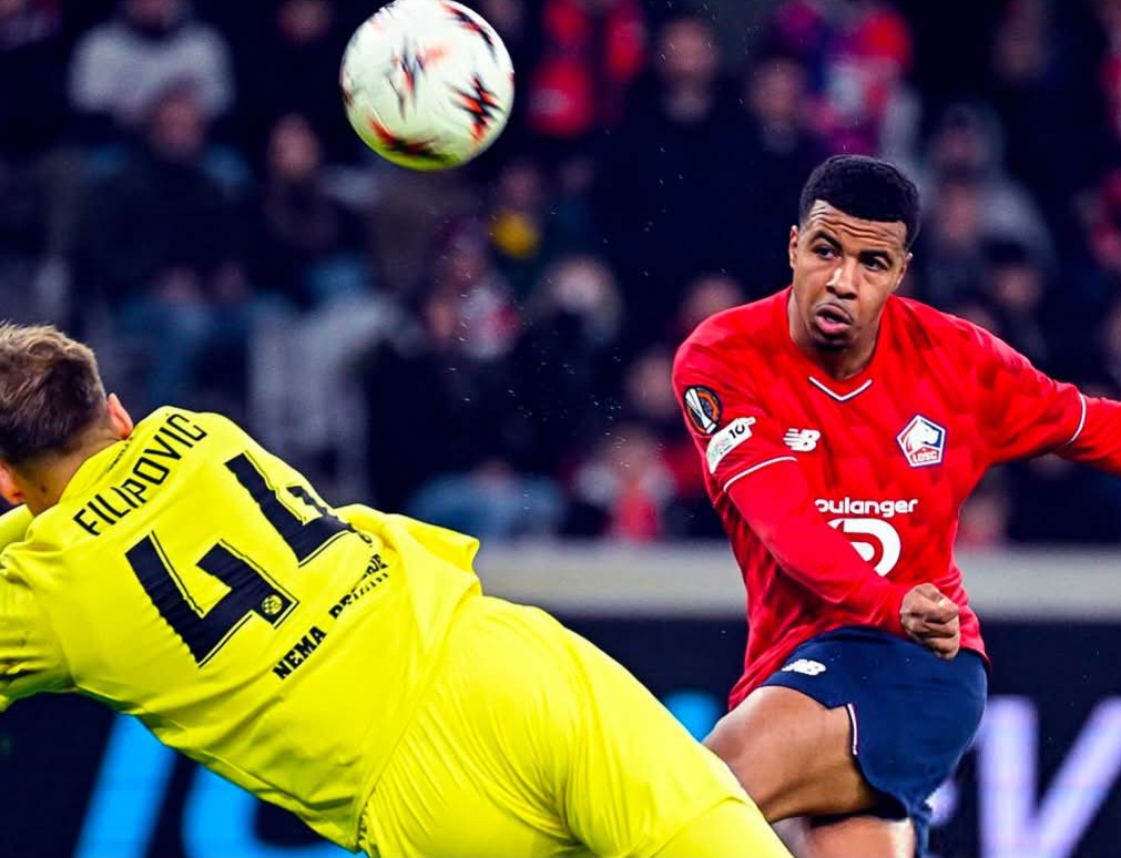 حمزة إيغامان يقود ليل لفوز كاسح على دينامو زغرب في الدوري الأوروبي