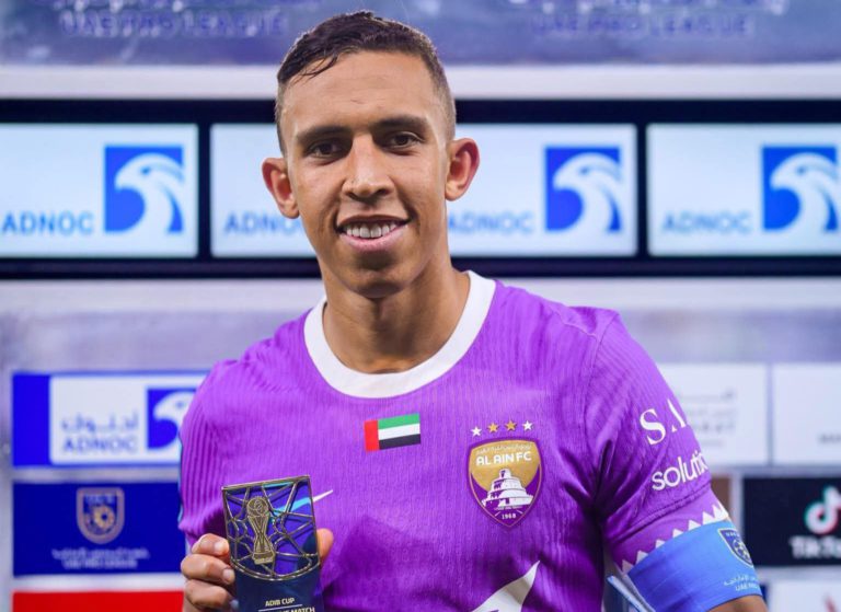 سفيان رحيمي يقود العين إلى نصف نهائي كأس الرابطة