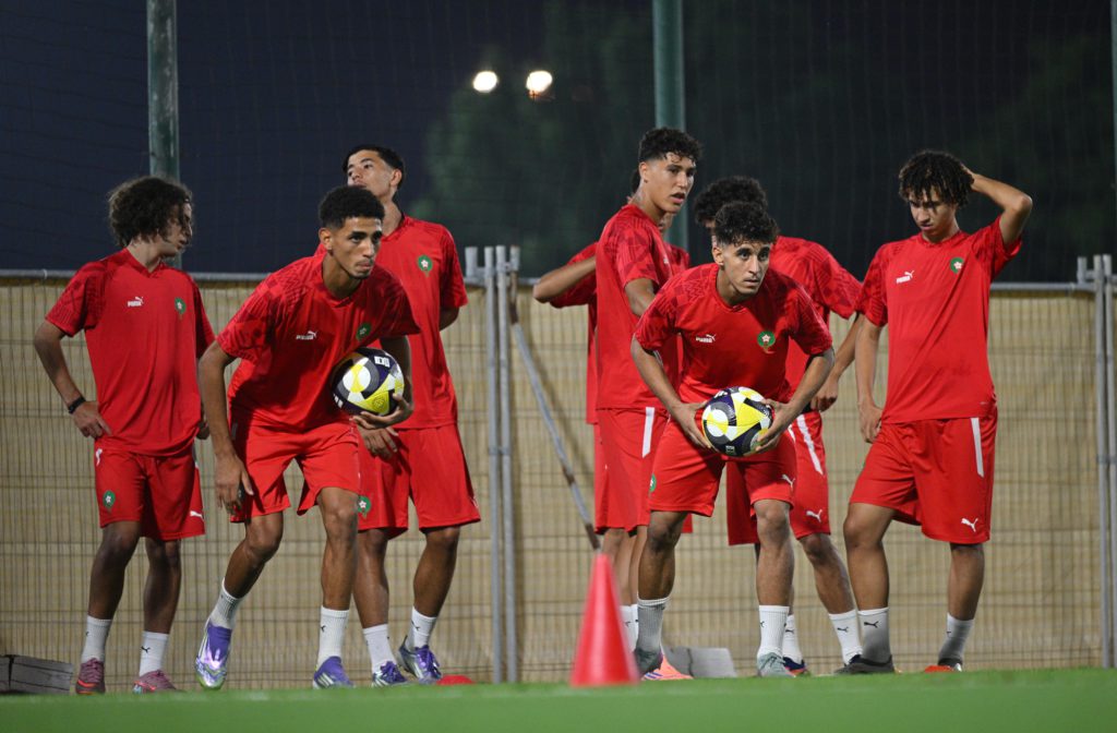 لاعبو المنتخب المغربي لأقل من 17 سنة يؤكدون جاهزيتهم لكأس العالم