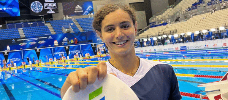 السباحة المغربية إيمان هدى البارودي