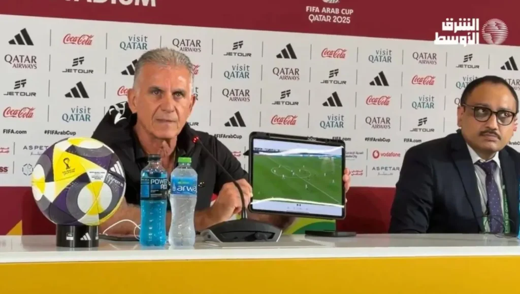 لحظات ساخنة في مؤتمر عُمان.. كيروش يفجّر مفاجآت حول التحكيم