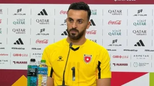 حارس الأردن يوجه رسالة قوية وصادمة لقائد السعودية سالم الدوسري