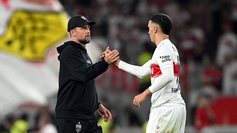 رسالة رائعة من مدرب شتوتغارت لبلال الخنوس