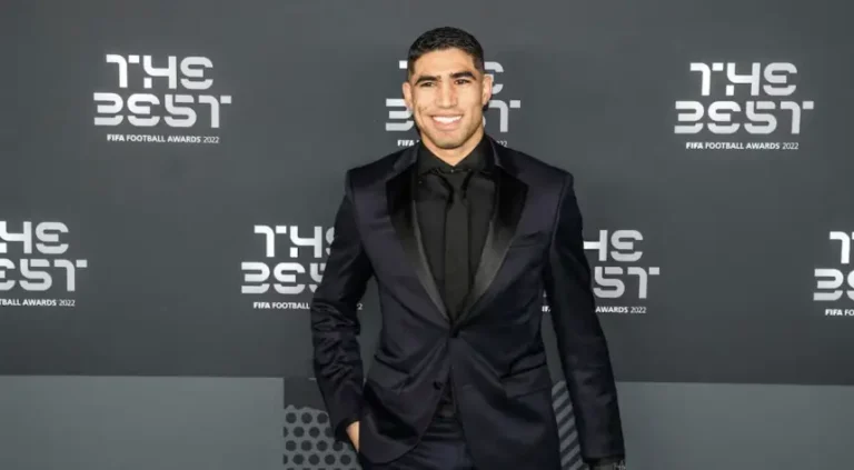 الفيفا يكشف مركز حكيمي في ترتيب جائزة "The Best" وعدد نقاطه