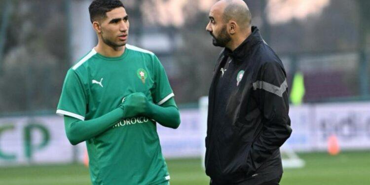 الركراكي وحكيمي