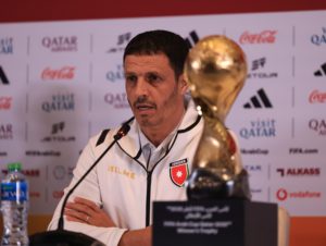 سلامي يؤكد دعم “النشامى” ليزن النعيمات ويعده بإهدائه لقب كأس العرب