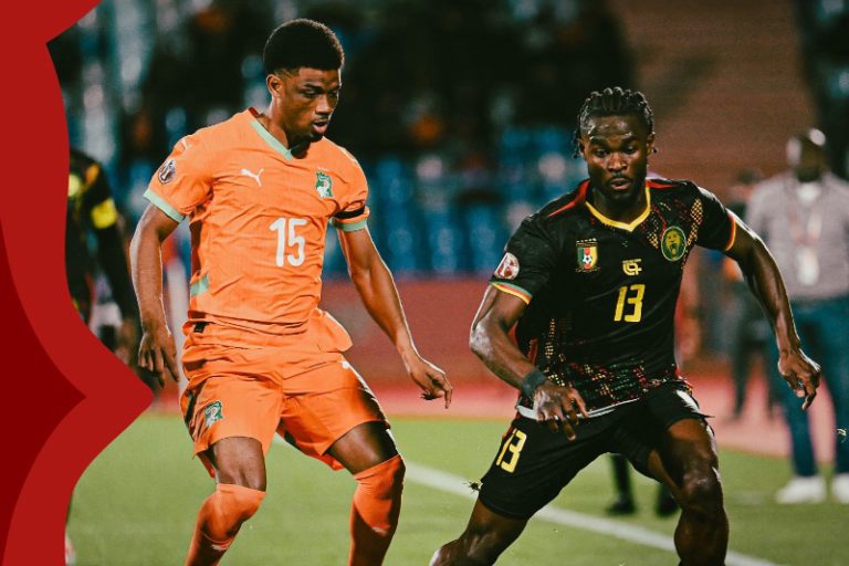 تعادل مثير بين الكاميرون وكوت ديفوار يشعل صدارة المجموعة السادسة