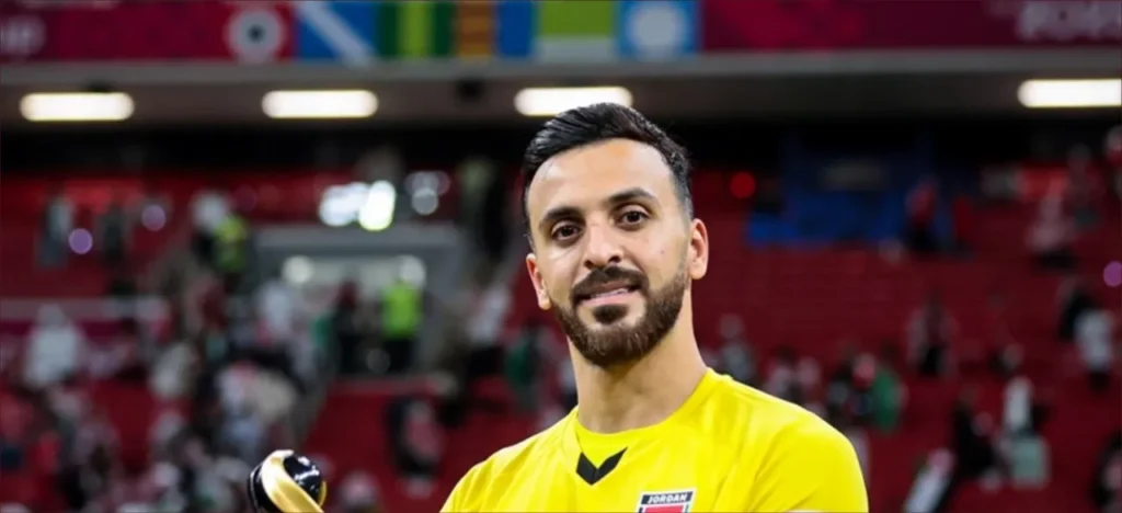 يزيد أبو ليلى، حارس مرمى منتخب الأردن