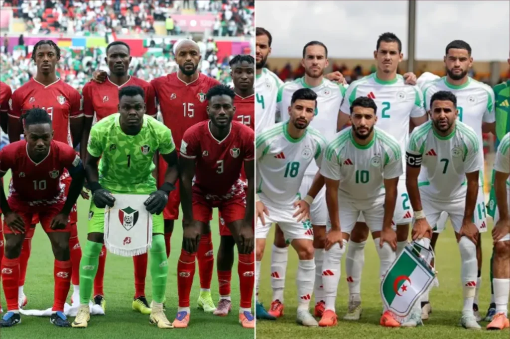 الجزائر والسودان