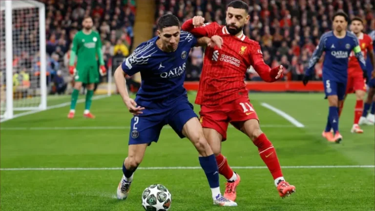 حكيمي وصلاح