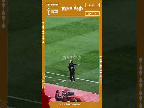 الحكم يوبخ حسام حسن بسبب كثرة الإحتجاج