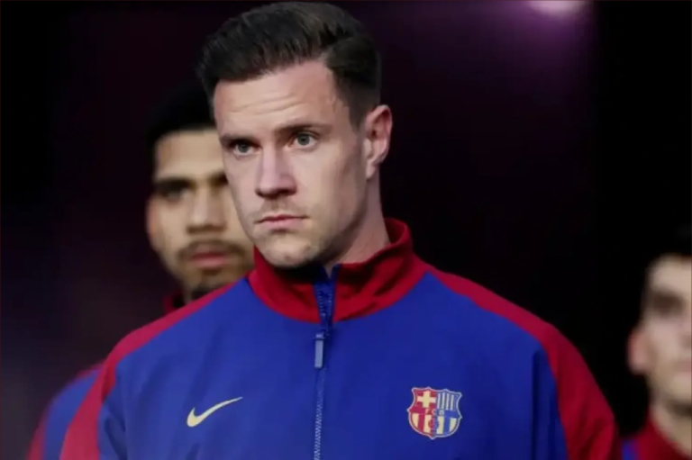 إشادة مدرب جيرونا بشتيغن وسط شائعات انتقاله الصيف المقبل