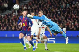 من مباراة برشلونة vs كوبنهاجن