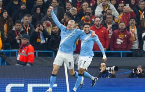 من مباراة مانشستر سيتي vs غلطة سراي