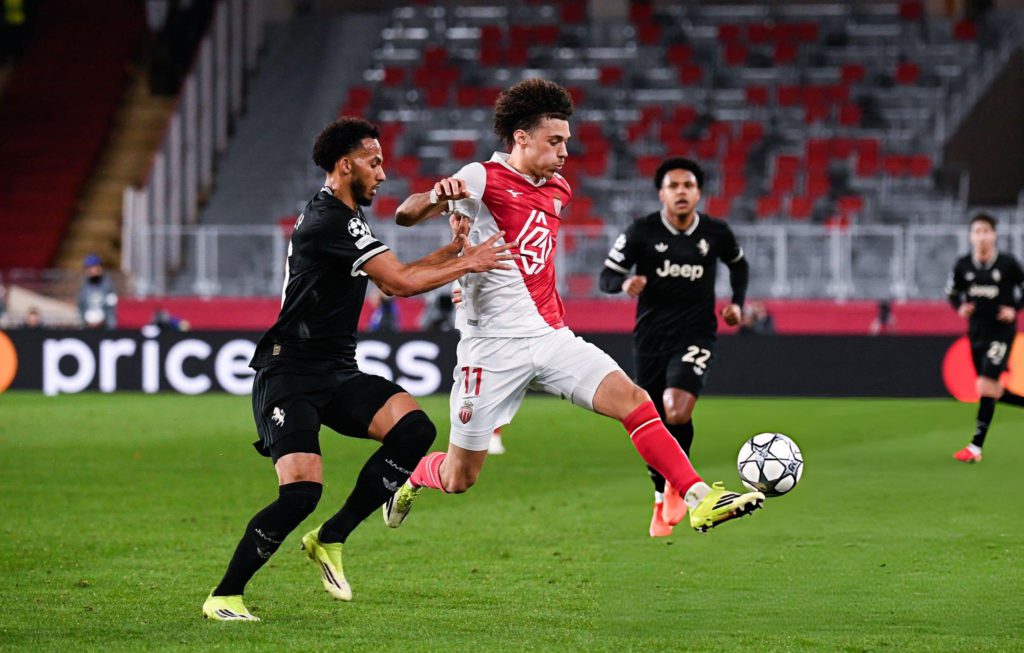 من مباراة موناكو vs يوفنتوس