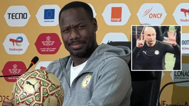 مدرب السنغال يعلق بسخرية على حسام حسن قبل نهائي كأس إفريقيا