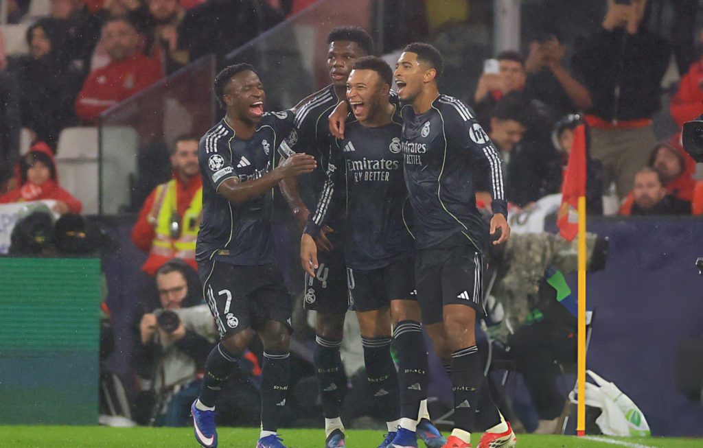 من مباراة بنفيكا vs ريال مدريد