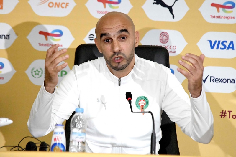 الركراكي يتحدث عن اللحظات الحاسمة قبل صافرة النهائي المرتقب في الرباط