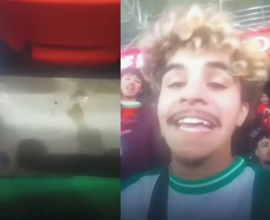 فضيحة في ملعب مولاي الحسن بالرباط.. مشجع جزائري يتبول في المدرجات