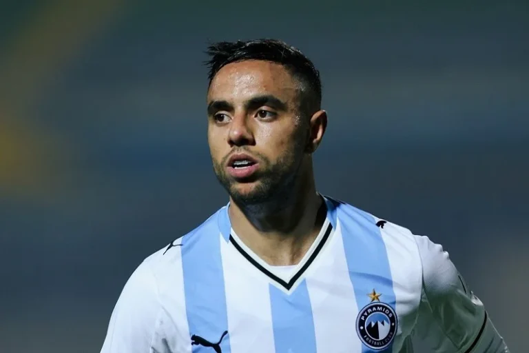 بيراميدز يحتفي بمحمد الشيبي قبل مواجهة نهضة بركان