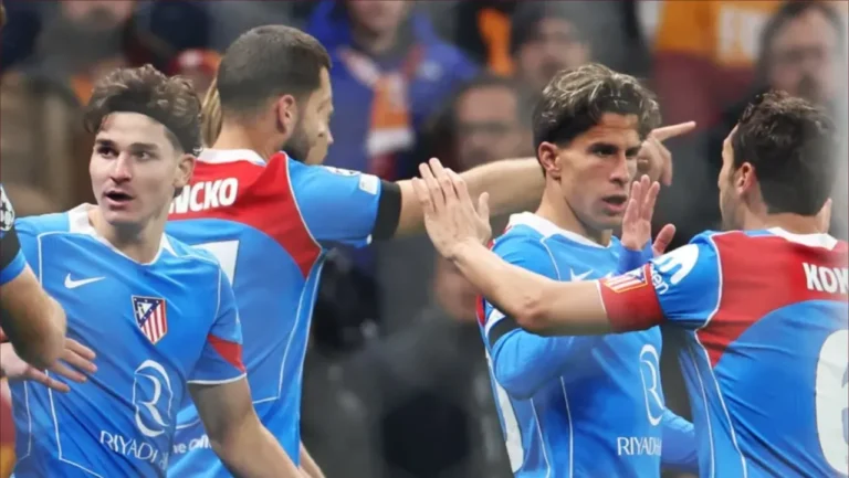 أتلتيكو مدريد يعود بنقطة واحدة أمام غلطة سراي