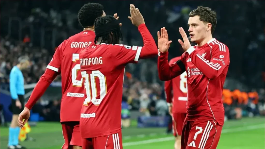 ليفربول يسحق مارسيليا ويقترب من ثمن النهائي