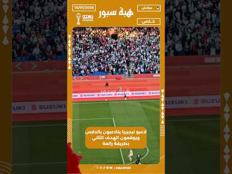 لاعبو نيجيريا يتلاعبون بالحارس ويوقعون الهدف الثاني بطريقة رائعة