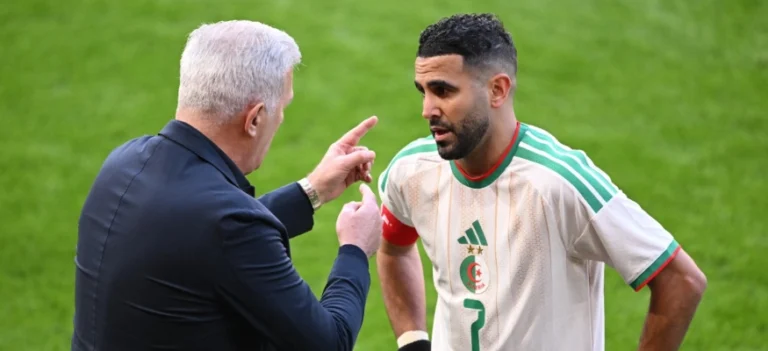 رياض محرز يوضح حقيقة تدخله في إشراك بولبينة قبل موقعة نيجيريا