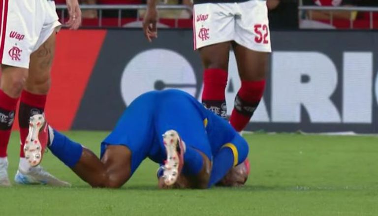 حادث نادر في كرة القدم البرازيلية