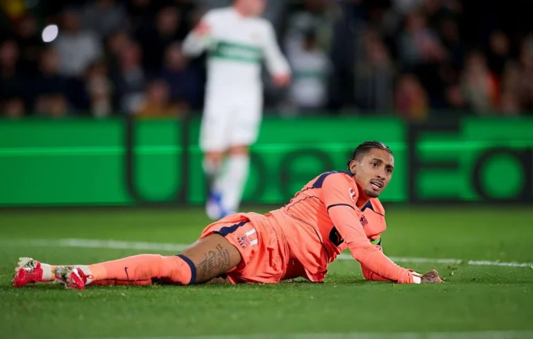 برشلونة يعلن تفاصيل إصابة رافينيا