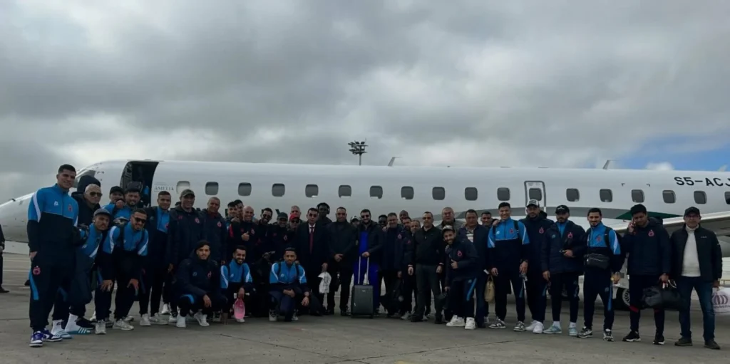 أولمبيك آسفي يصل الجزائر بطائرة خاصة