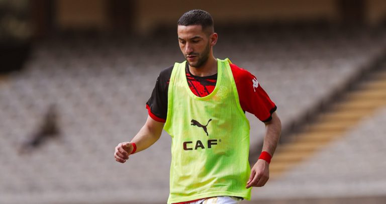 تنقيط حكيم زياش بعد مباراته أمام نيروبي يونايتد