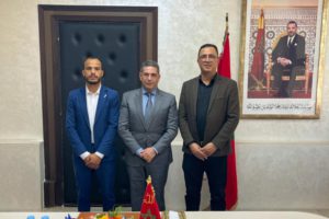 والي سوس ماسة يستقبل مسؤولي أولمبيك الدشيرة