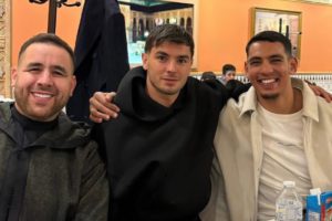 إبراهيم دياز يشارك الجالية المغربية في مأدبة إفطار مدريد