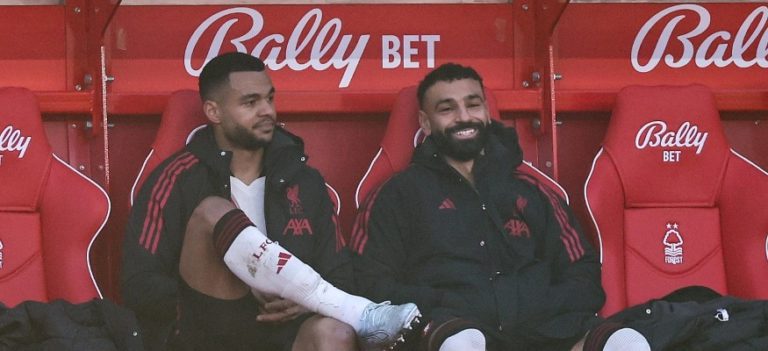 ردة فعل محمد صلاح لحظة استبداله