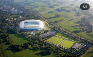 الكشف عن تصميم ملعب الناظور الجديد (صور)