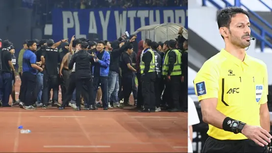 حكم سعودي ينجو من اعتداء خطير بإندونيسيا