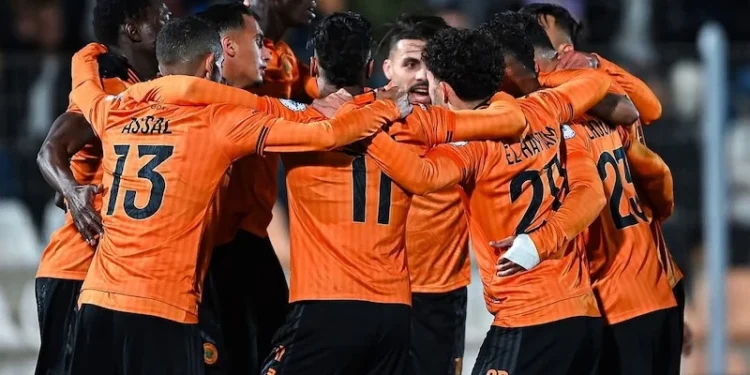 صافرة جنوب إفريقية لمباراة نهضة بركان والهلال السوداني في دوري الأبطال