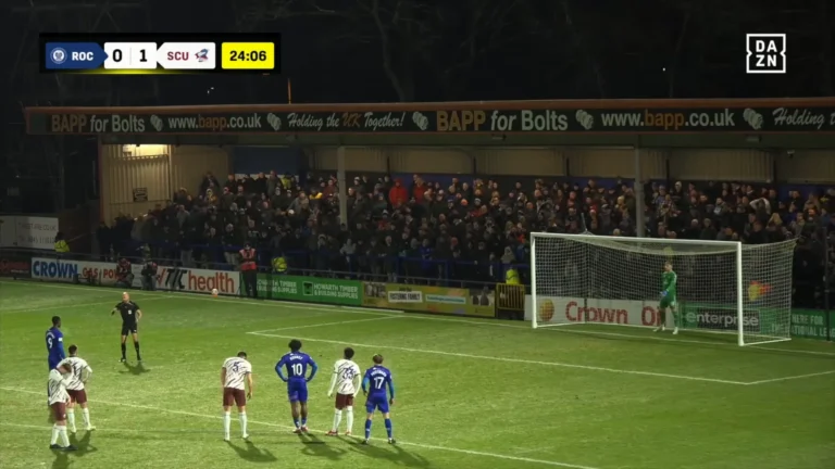 لقطة من المباراة