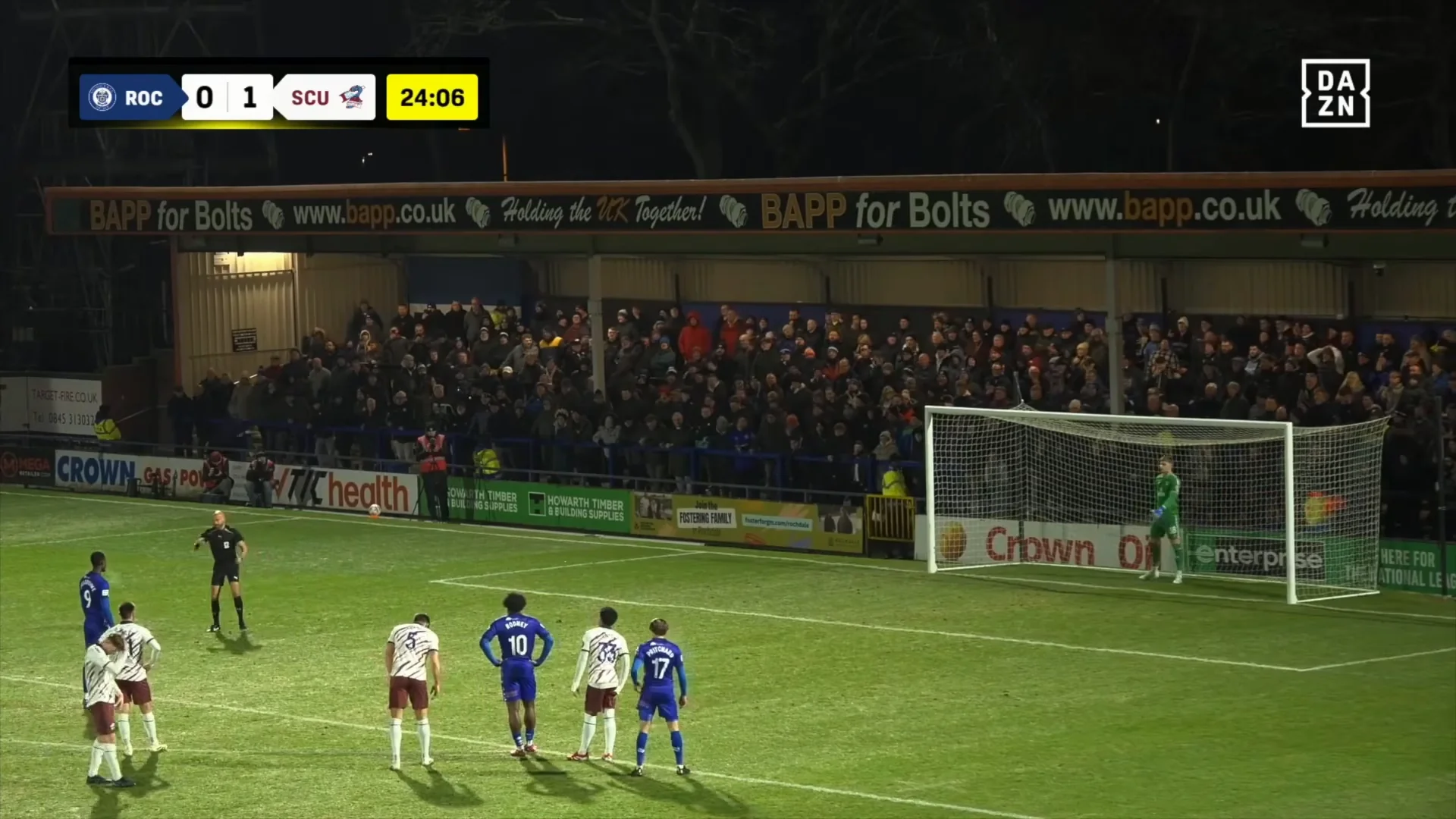 لقطة من المباراة