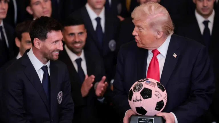 ميسي وترامب